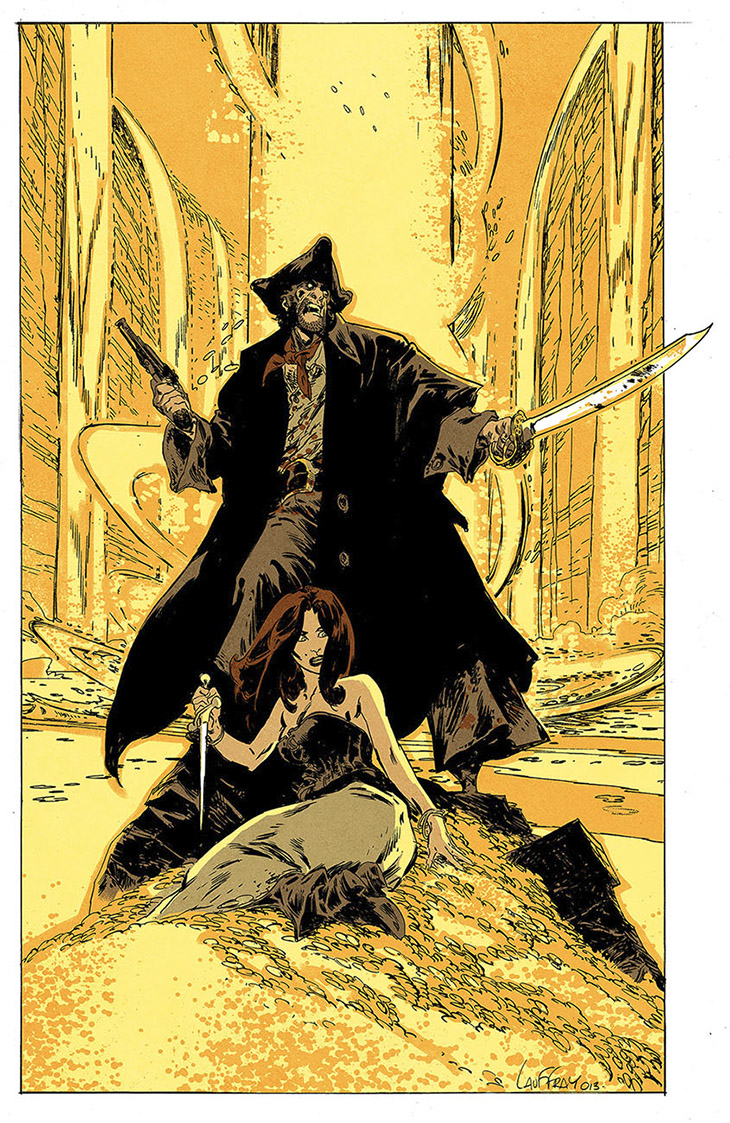 EX LIBRIS tirage de tête Long John - Mathieu Lauffray, auteur de BD ...
